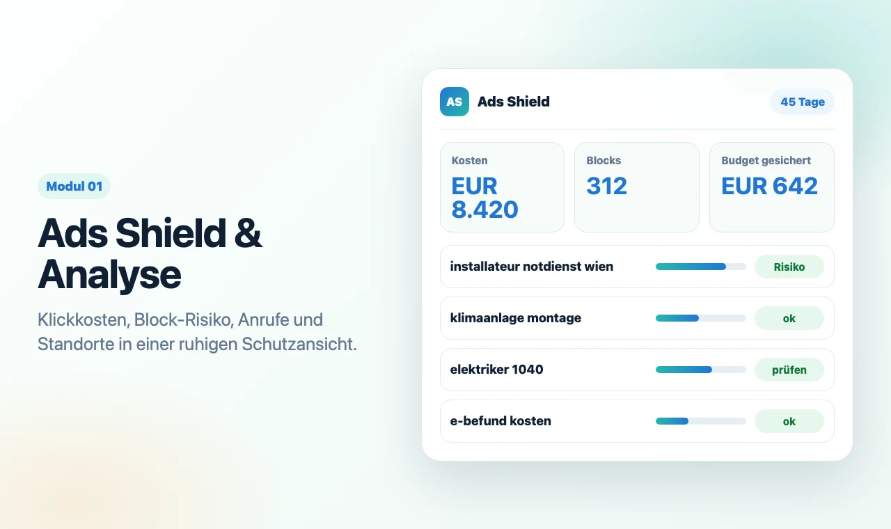Ads Shield Vorschau